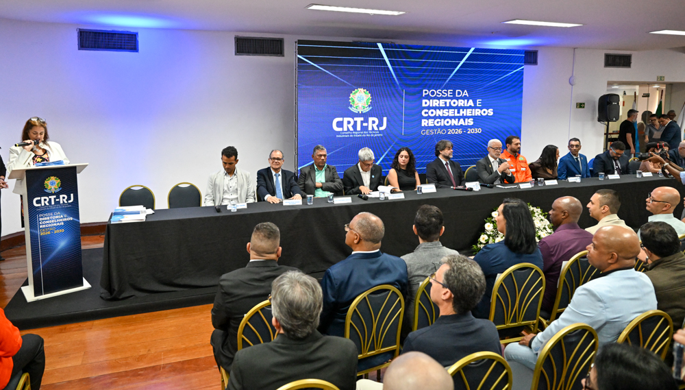 Posse da nova diretoria do CRT-RJ 2026 a 2030
