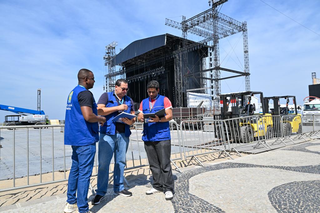 Fiscalização no show da Shakira