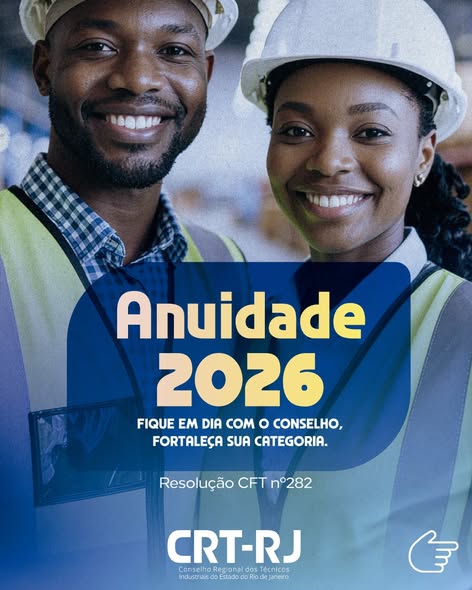 Calendário para pagamento da anuidade 2026