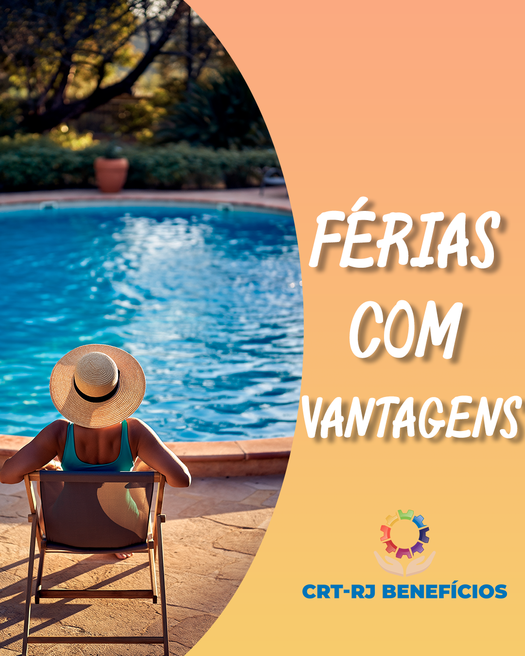Aproveite as férias com as vantagens do CRT Benefícios