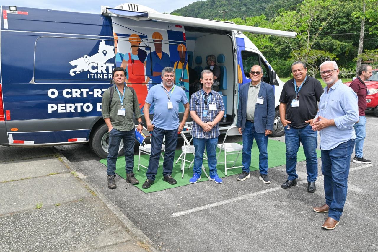 CRT Itinerante leva serviços aos técnicos da Eletronuclear em Angra dos Reis
