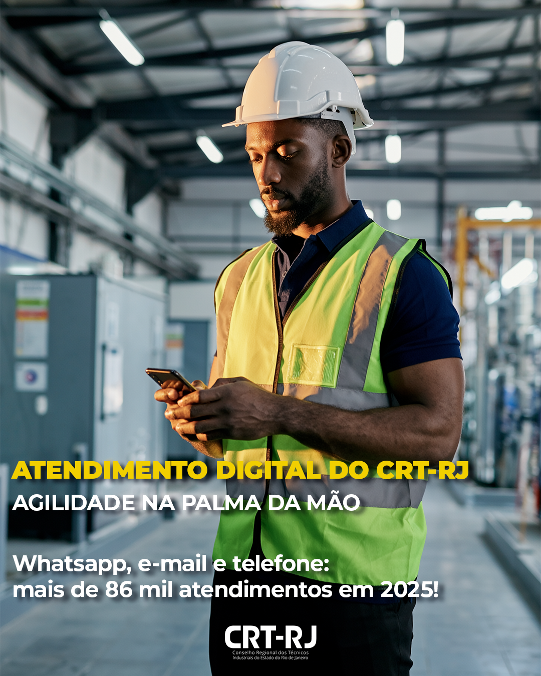 CRT-RJ: 86 mil atendimentos digitais em 2025