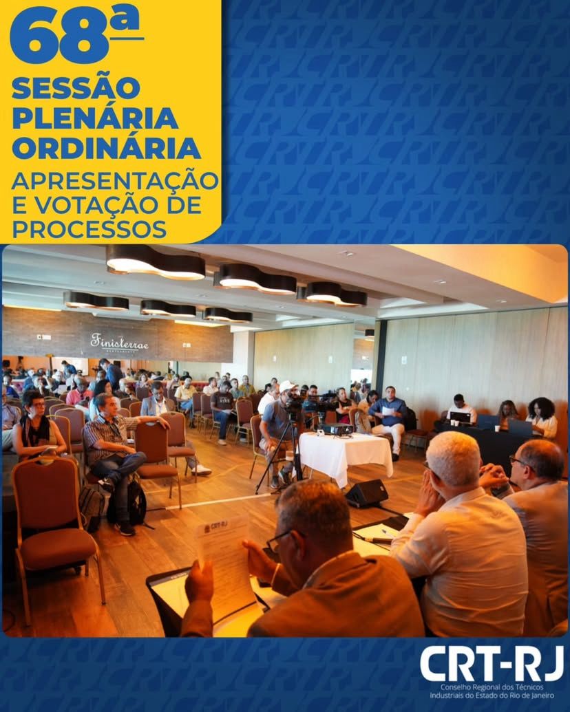 68ª Sessão Plenária Ordinária do CRT-RJ é realizada em Macaé