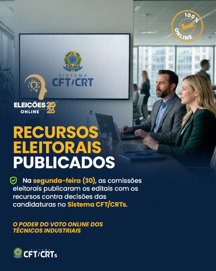 Comissões publicam editais com recursos eleitorais