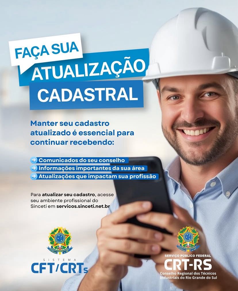 Mantenha seus dados cadastrais atualizados