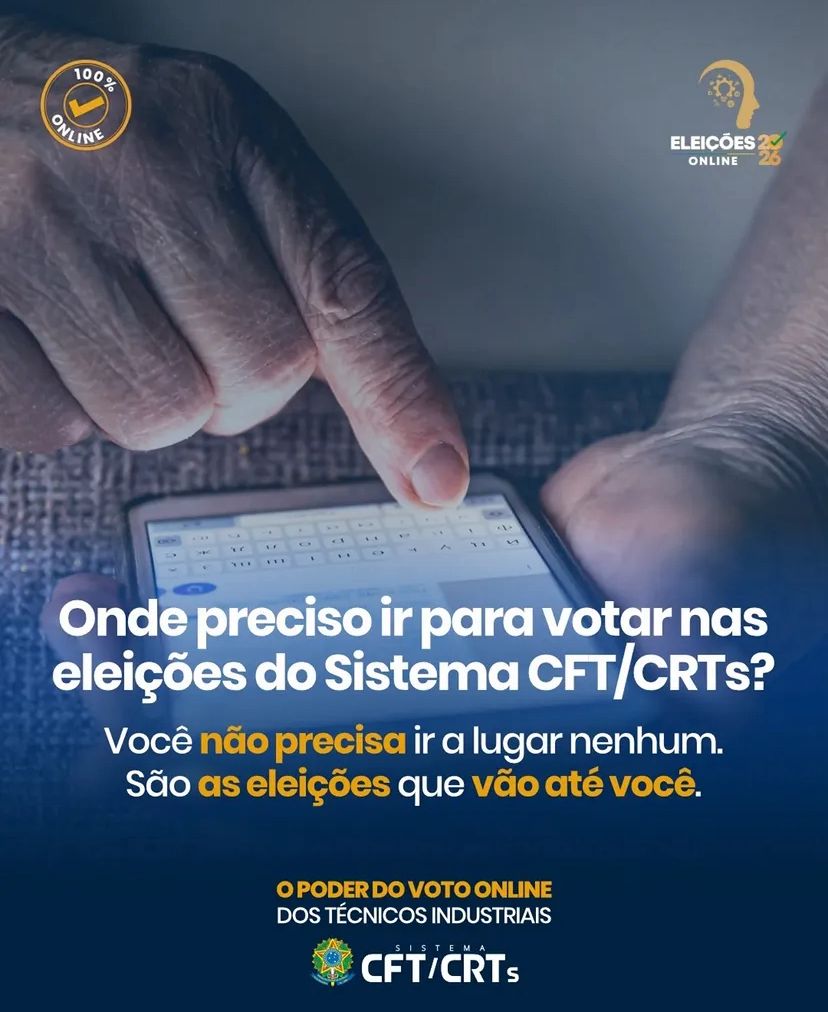 Onde posso ir para votar nas eleições do Sistema CFT/CRTs?