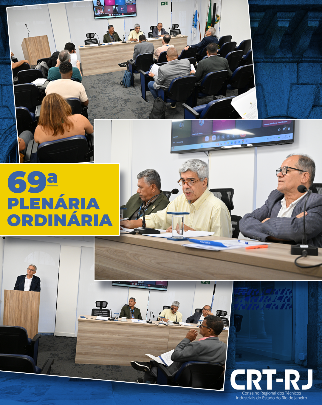 CRT-RJ realiza 69ª Sessão Plenária Ordinária