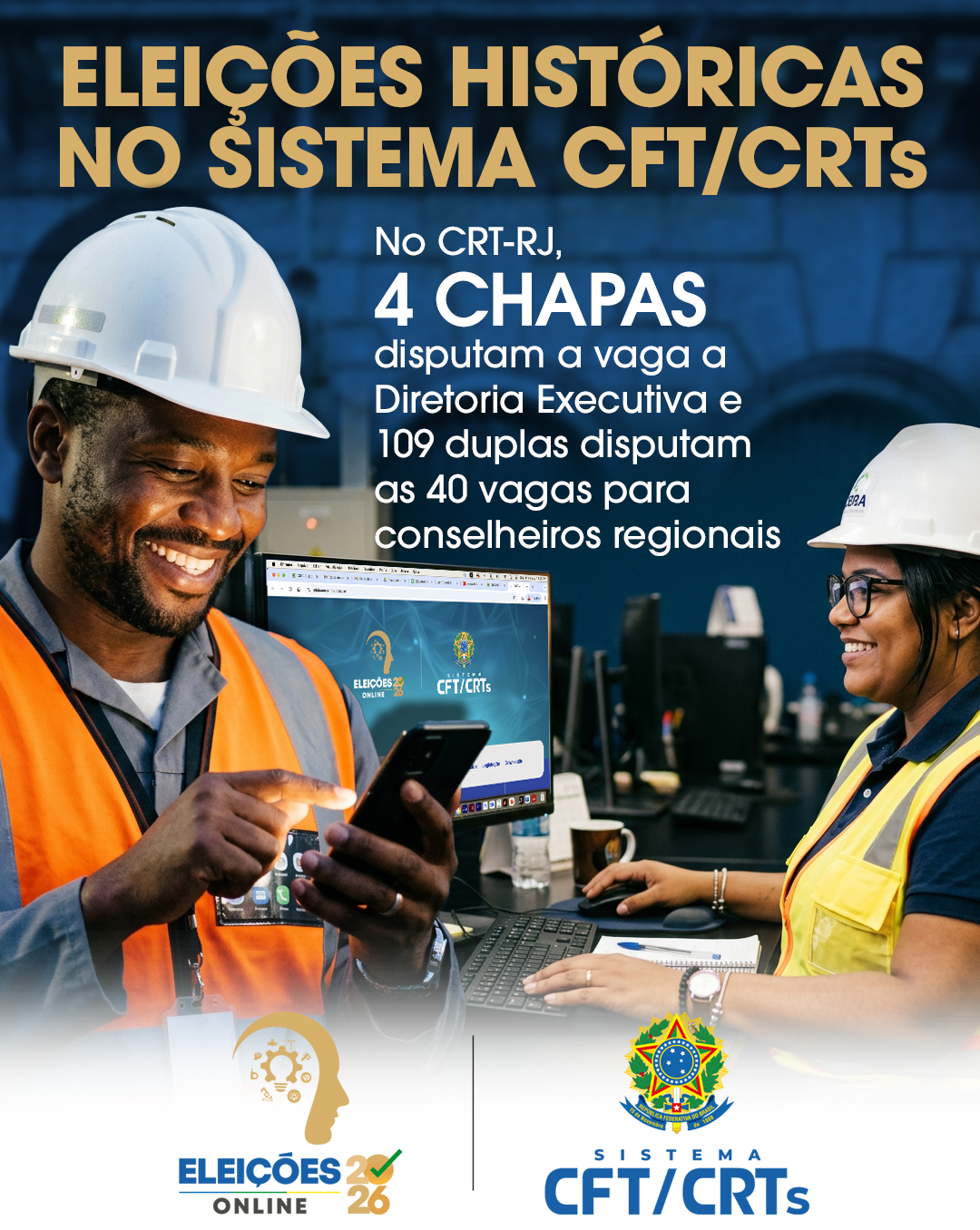 Dados revelam eleição histórica no Sistema CFT/CRTs