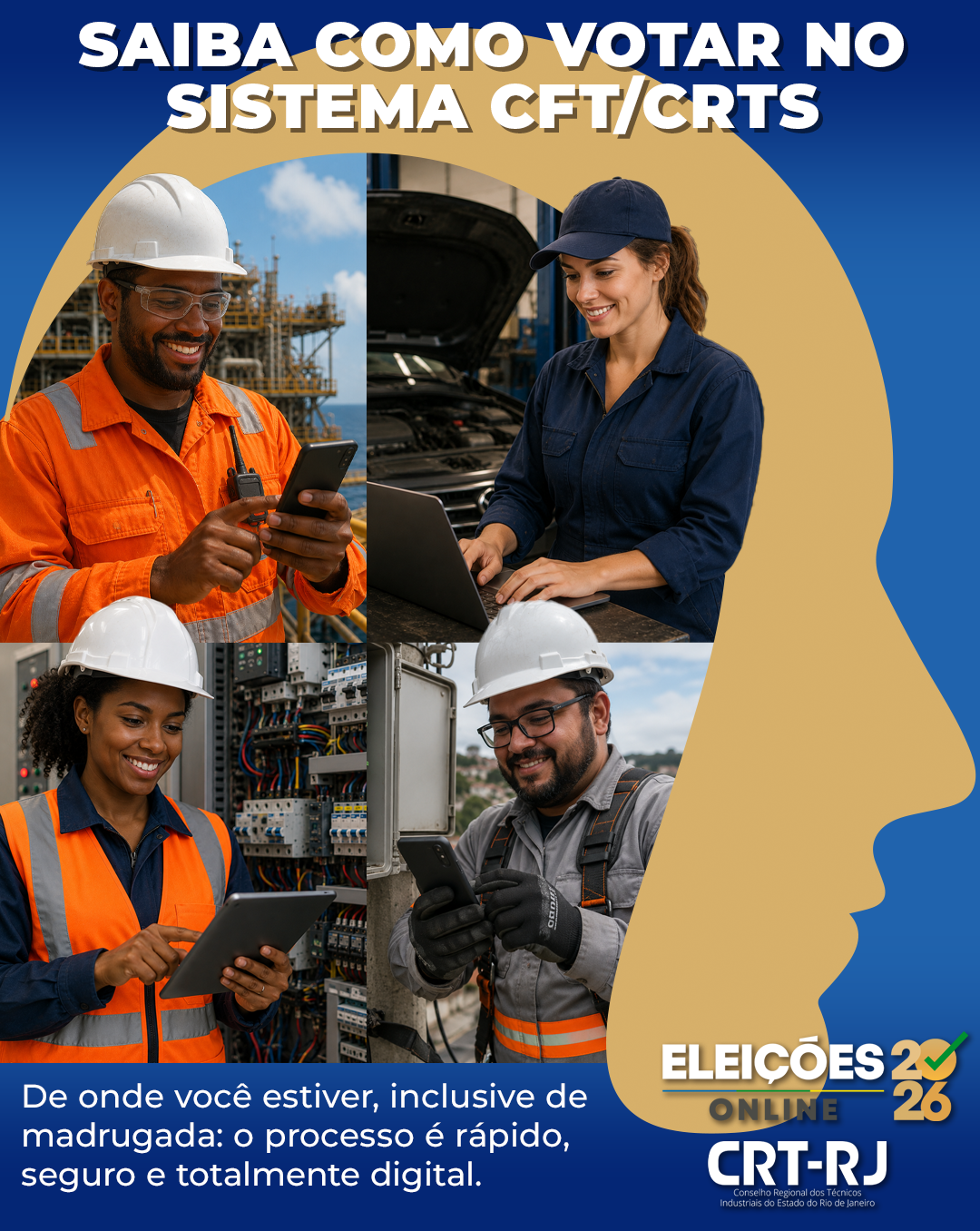 Eleições do Sistema CFT/CRTs: 21 a 22 de Maio