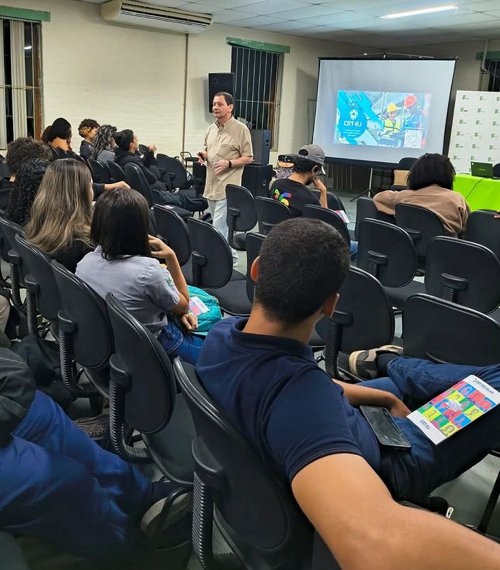 Palestras do CRT Escolas no IFRJ-Paracambi