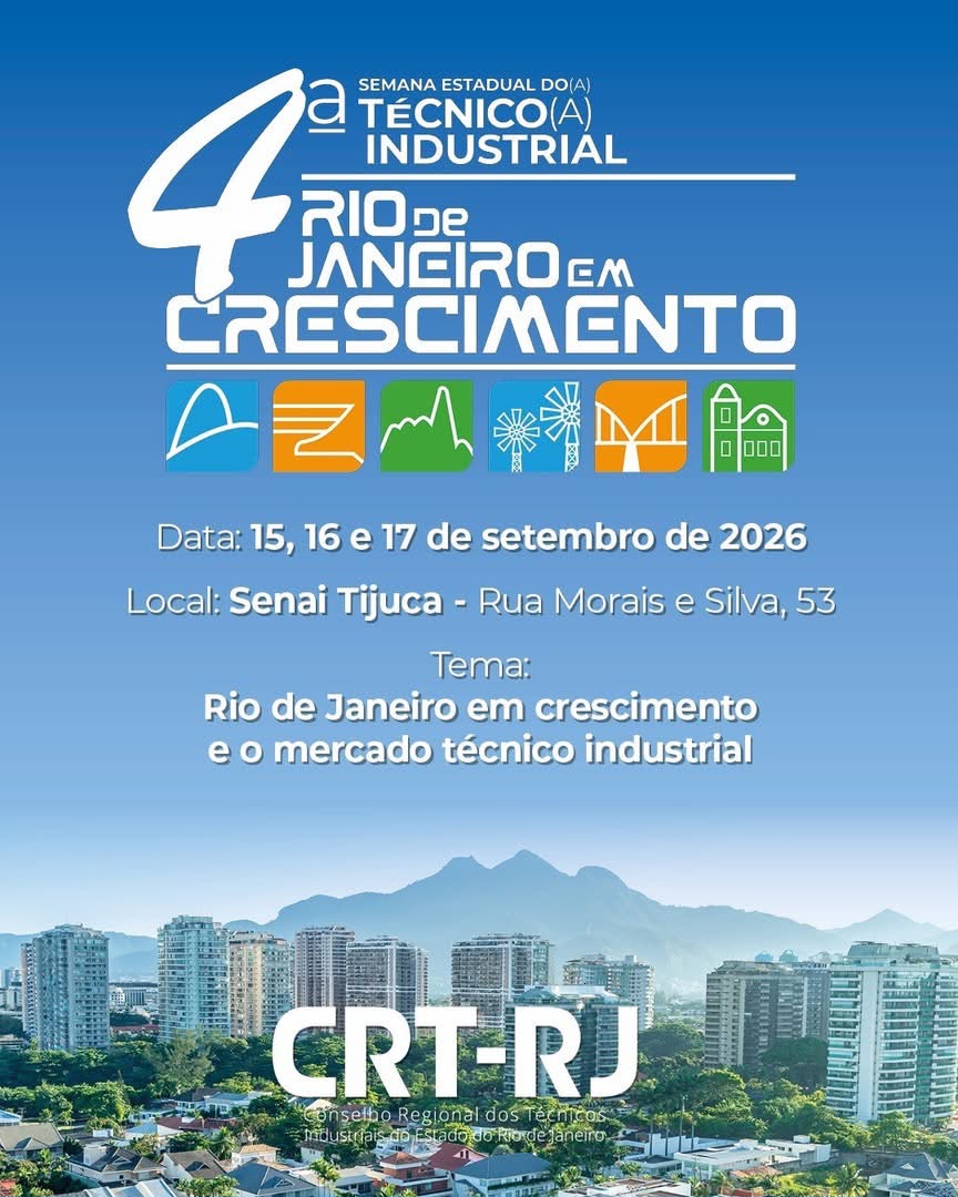 Semana do Técnico 2026: faça já sua inscrição