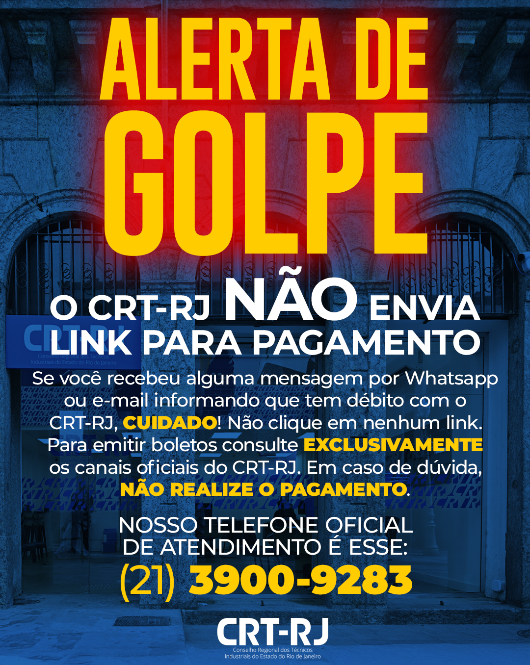 Atenção: não clique em links de boletos enviados por e-mail, WhatsApp ou SMS