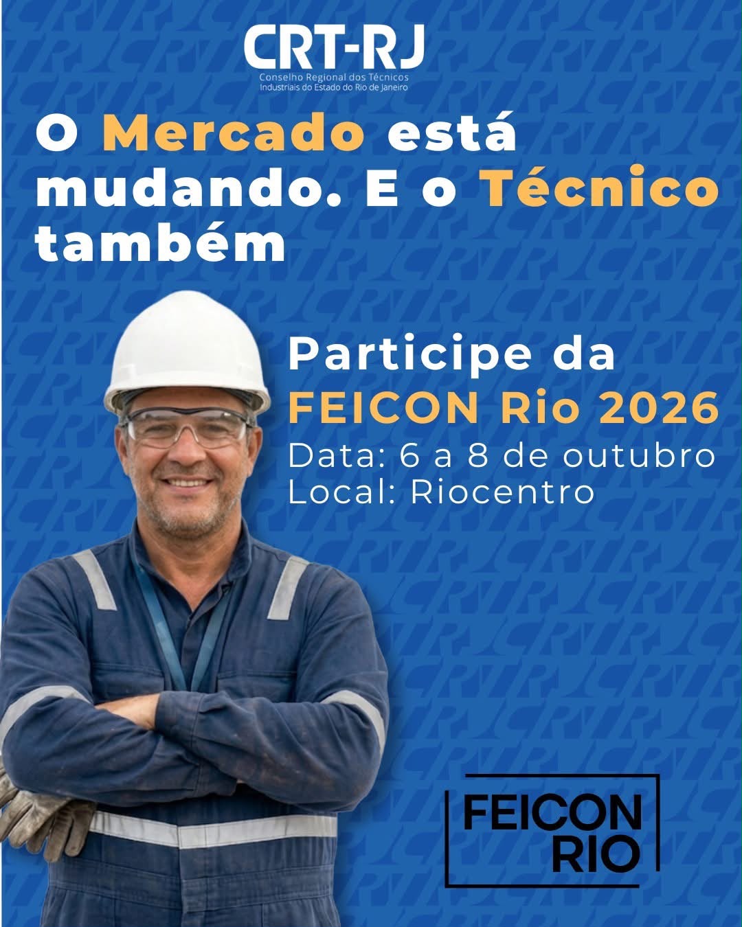 CRT-RJ e CRT-SP na Feicon e Febrava Rio 2026