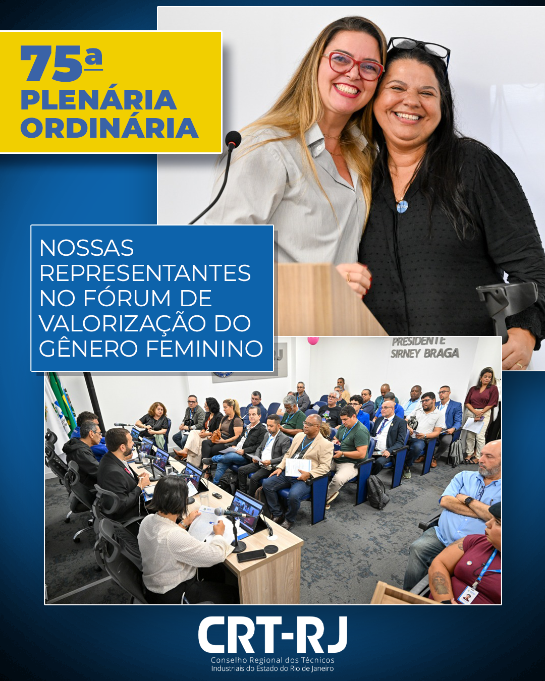 NOSSAS REPRESENTANTES NO FÓRUM DE VALORIZAÇÃO DO GÊNERO FEMININO