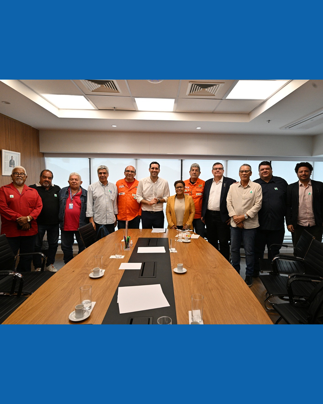 Parceria em defesa da indústria naval