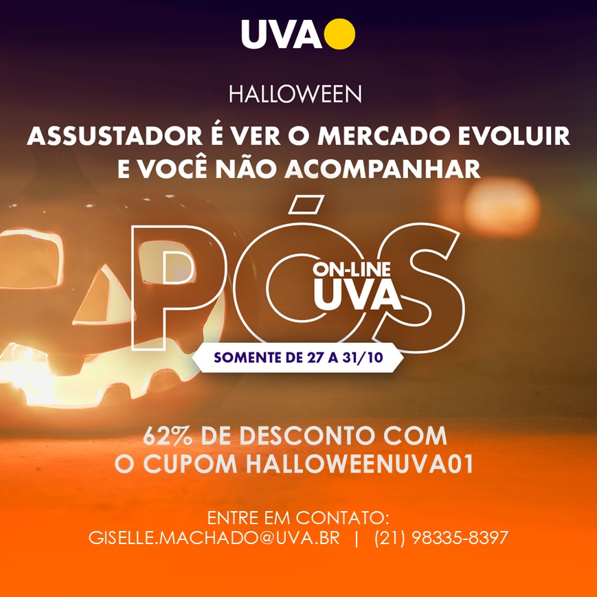 Halloween da Pós Online UVA