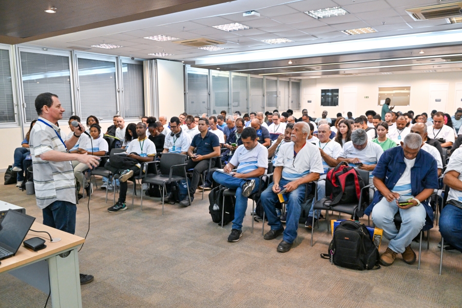 Palestra no Senai Tijuca reúne 148 estudantes