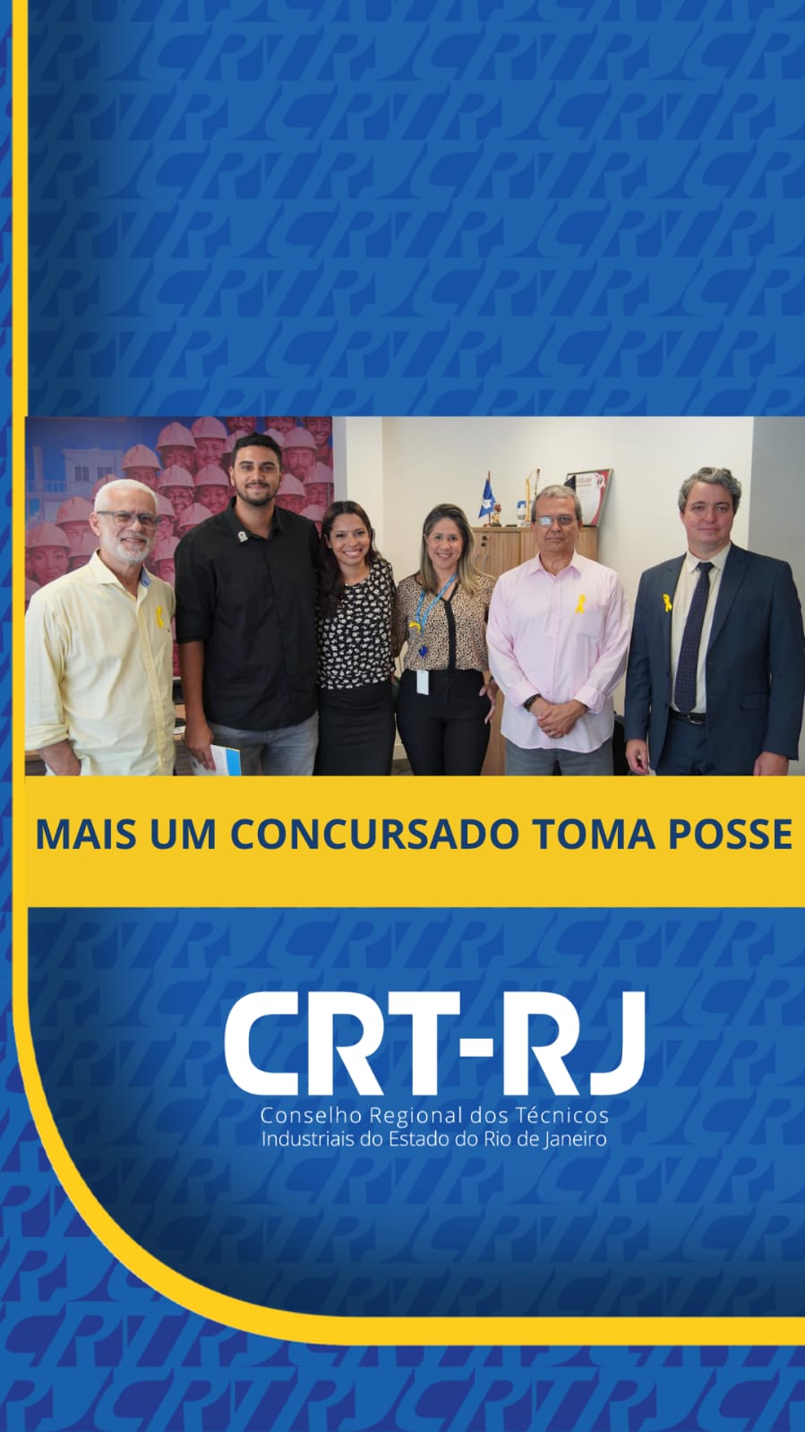 Mais um concursado toma posse