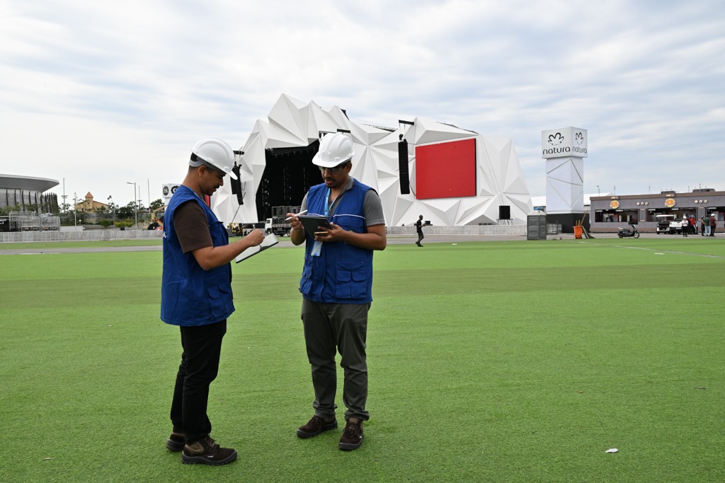 CRT-RJ realiza fiscalização preventiva no Rock in Rio 2026