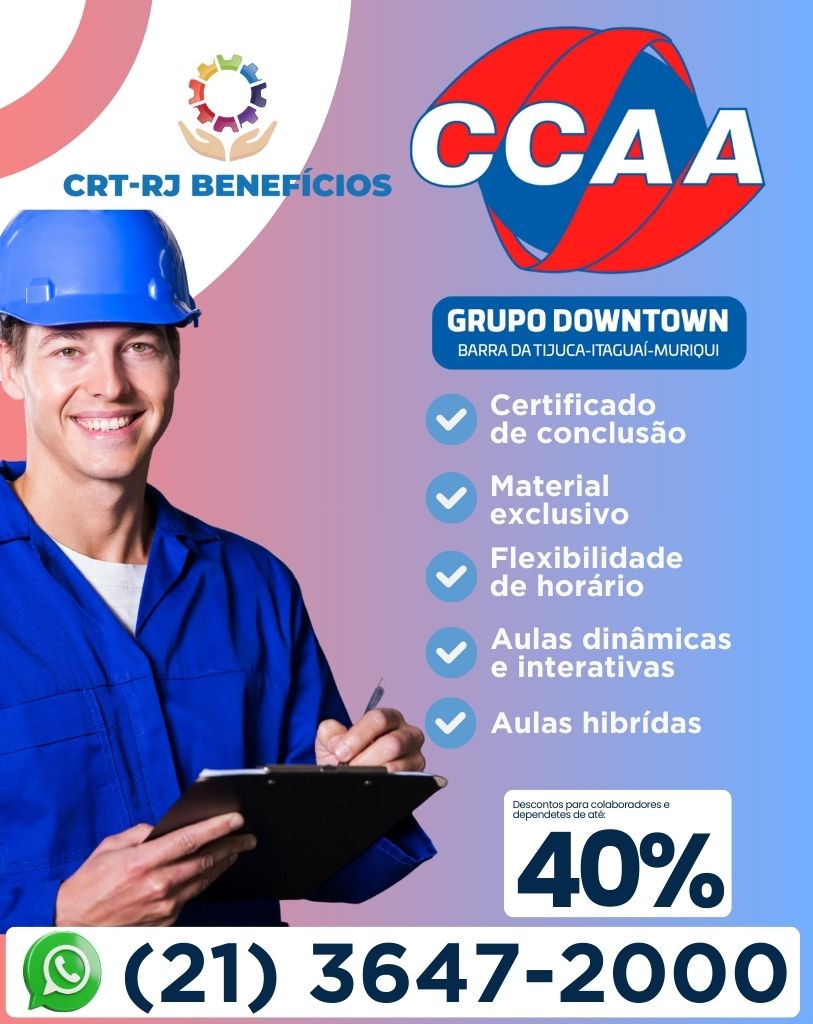 40% de descontos em cursos de idiomas no CCAA