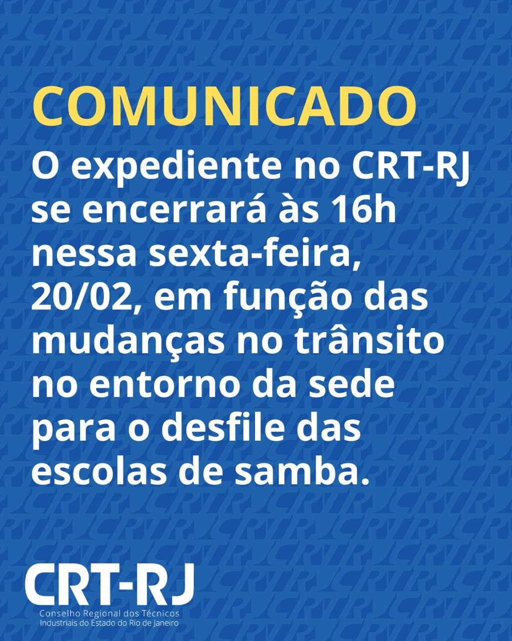 Expediente 20 de fevereiro de 2026