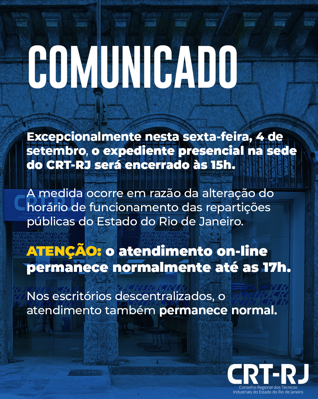 COMUNICADO