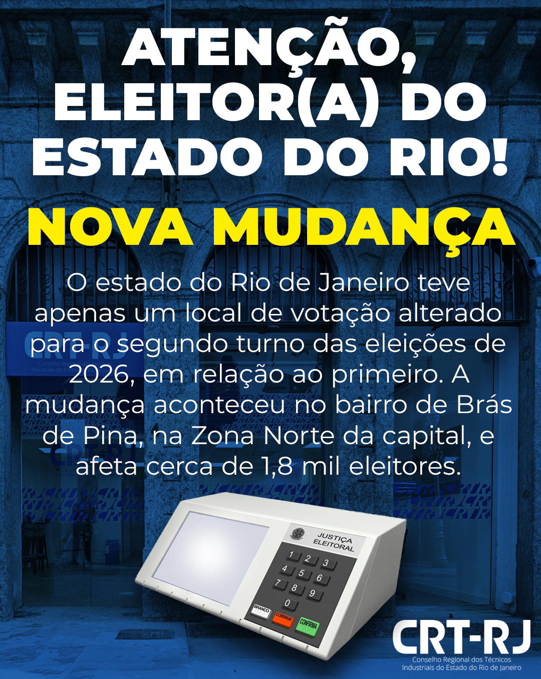 Alteração local de votação