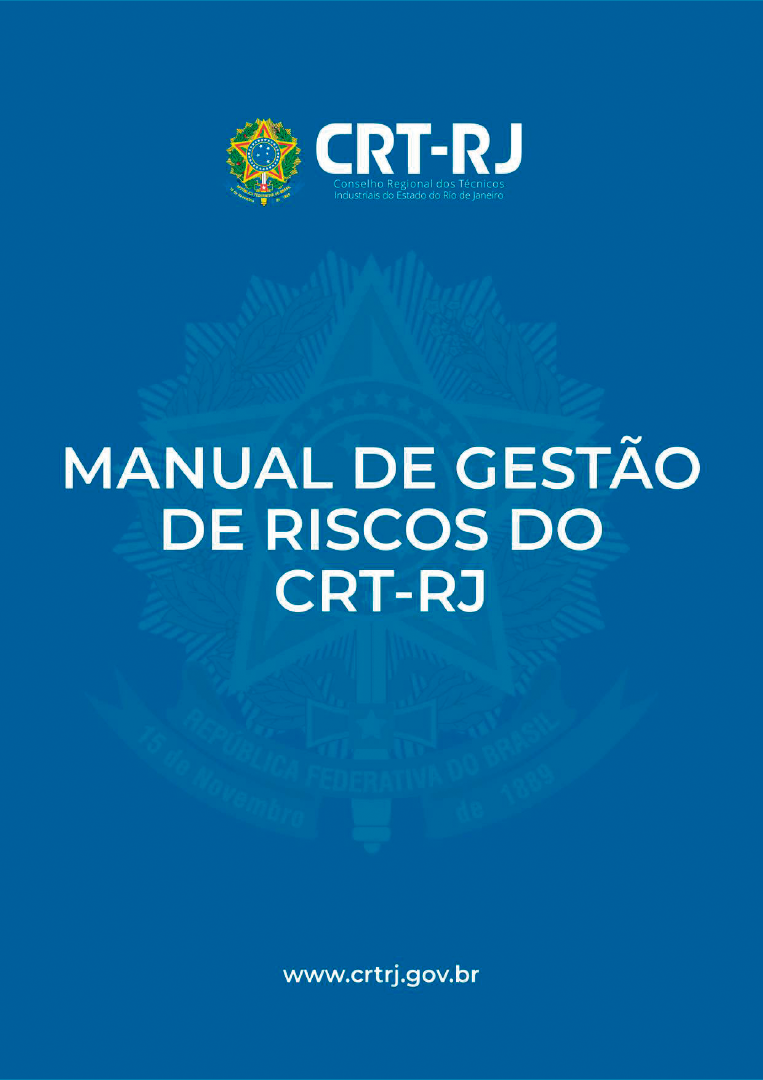 Manual de Gestão de Riscos 2024 do CRT-RJ