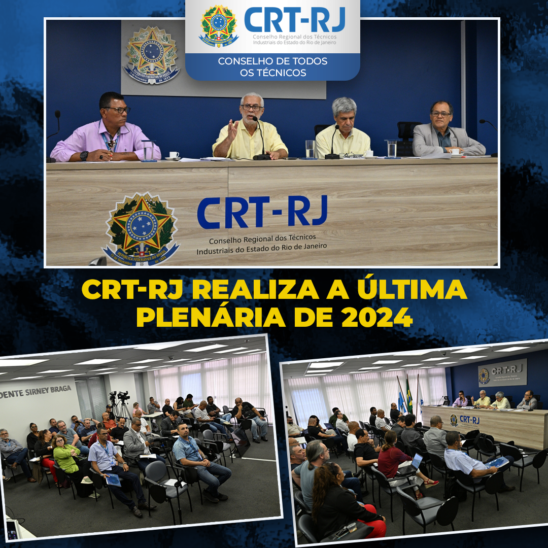 CRT-RJ realiza a última Plenária de 2024